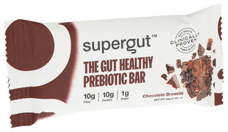 Supergut Bar Prebiotic Brwni Choc - Left - Front
