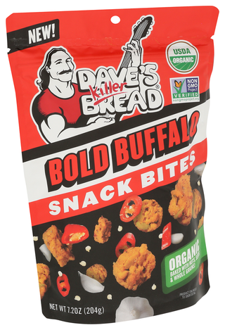 Daves Killer Bread Bites Buffalo Baked - Left - Front