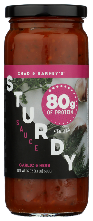 Sturdy Sauce Sauce Garlic Herb - No Plunge - Front