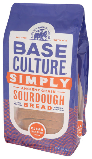 Base Culture Bread Sourdough Simply - Right - Front