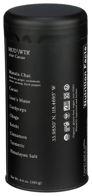 Mud Wtr Superfood Cacao 30sv - Right - Front