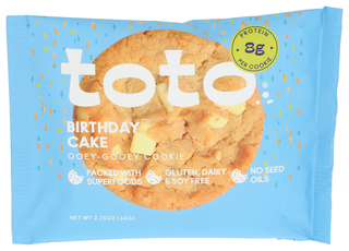 Toto Foods Cookie Birthday Cake - Centre - Front