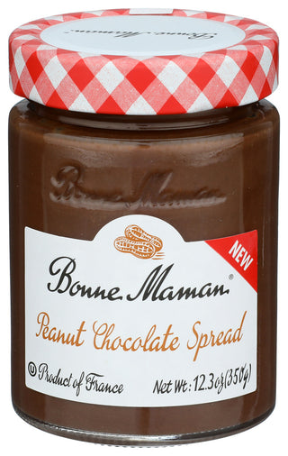 Bonne Maman Peanut Chocolate Spread - Centre - Front