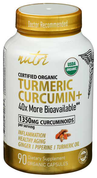 Nutri Turmeric Curcumin - Centre - Front