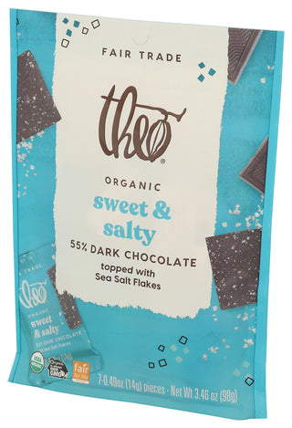 Theo Chocolate Choc Dark Org Swt Slty - Right - Front