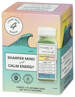 Magic Mind Shot Mental Perfrmnc 4pk - Right - Front