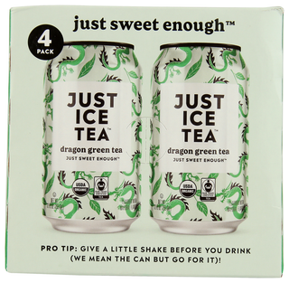 Just Ice Tea Tea Green Dragon Org 4pk - No Plunge - Front