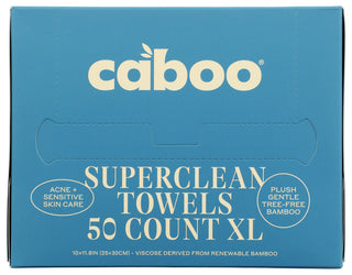 Caboo Towels Superclean 50pc - No Plunge - Front