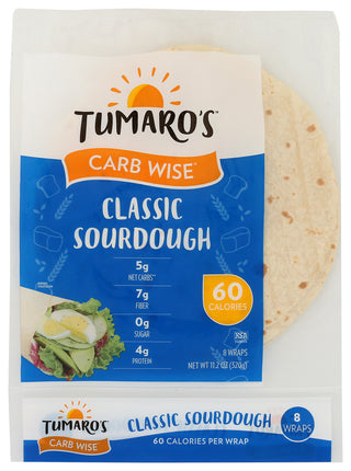 Tumaros Wrap Low Carb Srdgh 8pc - No Plunge - Front