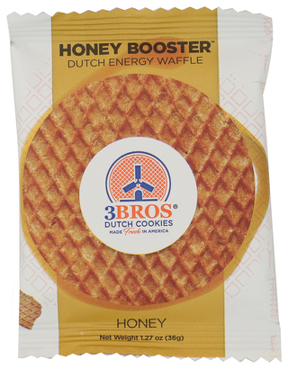 3bros Cookie Wafer Honey Bstr - No Plunge - Front