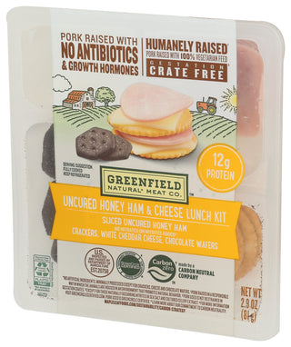 Greenfield Kit Uncured Honey Ham - Right - Front