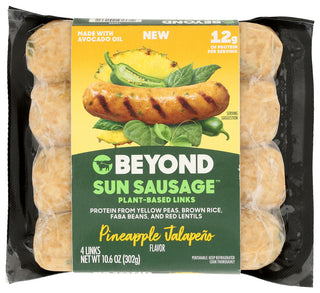 BEYOND SUN SAUSAGE™ PINEAPPLE JALAPENO - No Plunge - Front