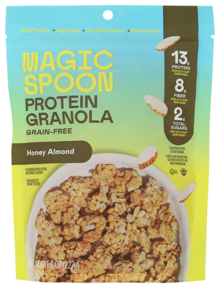 Magic Spoon Granola Prtn Honey Almnd - No Plunge - Front