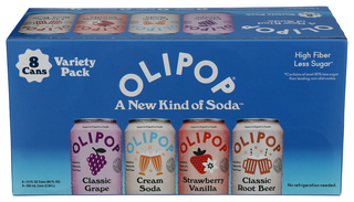 Olipop Soda Preb Variety 8pk - Centre - Front