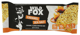 Wild Fox Bar Protein Caramel Ss - Centre - Front