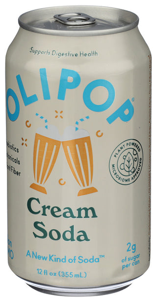 Olipop Soda Preb Cream Soda - Right - Front