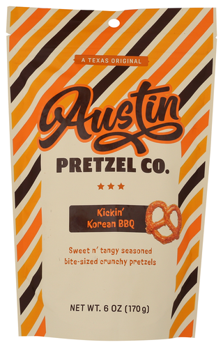 Austin Pretzel Co Pretzels Korean Bbq - No Plunge - Front