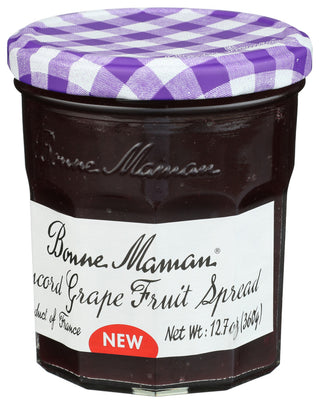 Bonne Maman Spread Fruit Cncrd Grape - Right - Front