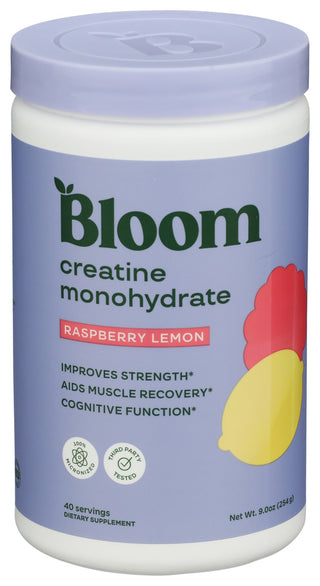 Bloom Nutrition Creatine Rasp Lmn - Centre - Front