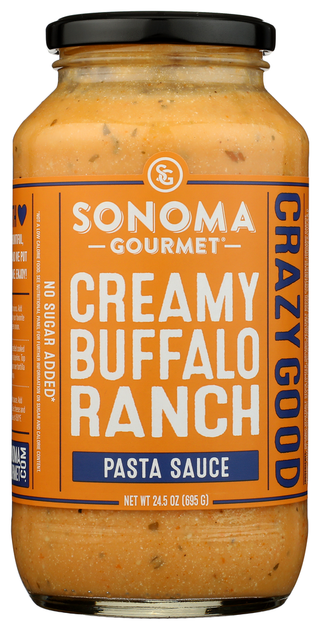 Sonoma Gourmet Sauce Pasta Crmy Bfflo Rnch - No Plunge - Front