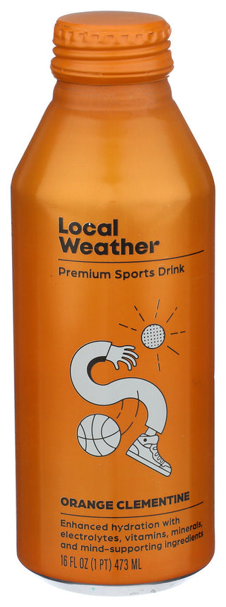 Local Weather Bev Sprt Orng Clmntne - Centre - Front