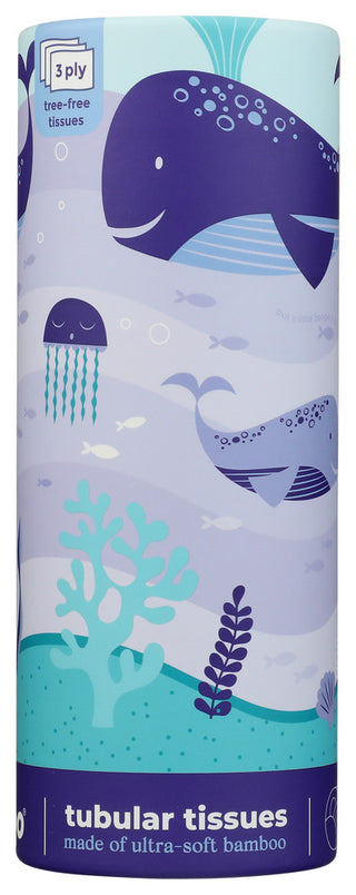 Bim Bam Boo Tissues Tube 3ply - No Plunge - Front