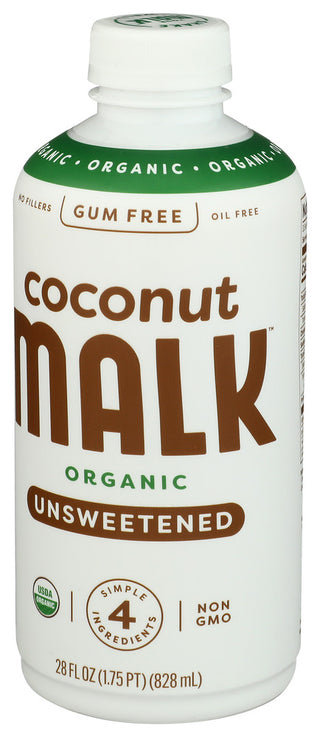Malk Malk Coconut Unsweetened - Right - Front