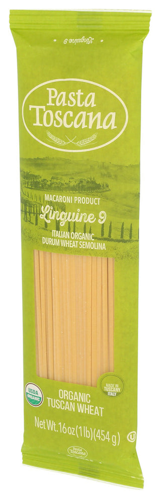 Pasta Toscana Pasta Linguine Organic - Right - Front