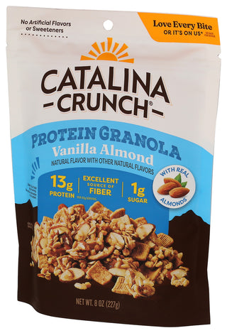 Catalina Crunch Granola Prtn Vnila Almnd - Right - Front