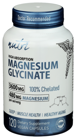 Nutri Magnesium Glycinat 480mg - Right - Front