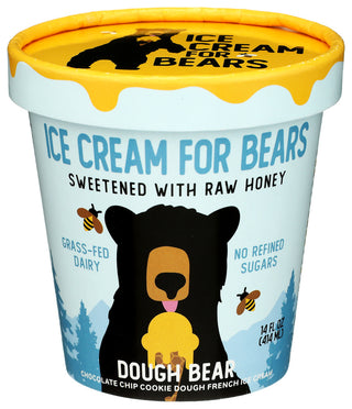 Ice Cream For Bears Ice Cream Cookie Dough - Centre - Front