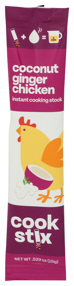 Cookstix Stock Chkn Ccnut Ginger - Centre - Front
