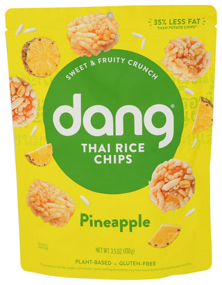 Dang Chips Pineapple Thai - Centre - Front
