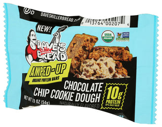 Daves Killer Bread Bar Prtn Choc Chip Cd - Right - Front