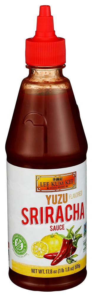 Lee Kum Kee Sauce Sriracha Yuzu - Left - Front