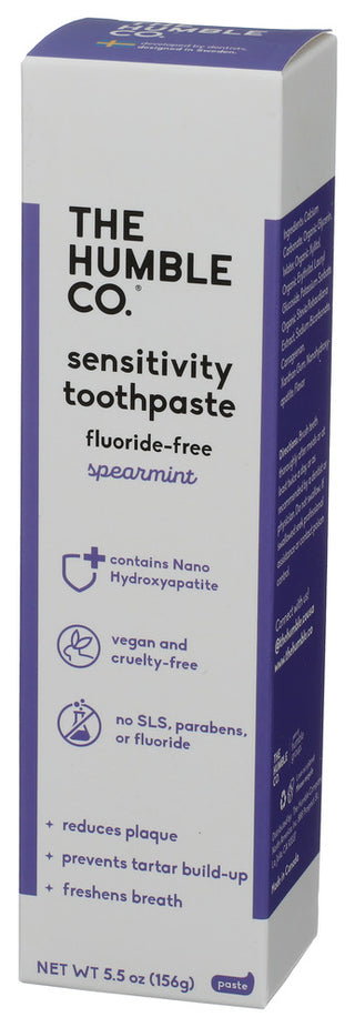 The Humble Co Toothpaste Spearmnt Snst - Right - Front