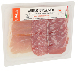 Maestri Meat 3var Antipasto Clss - Left - Front