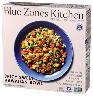 Blue Zones Kitchen Bowl Spicy Swt Hawaiian - Right - Front