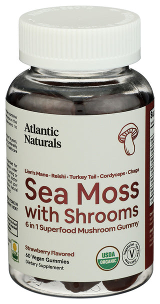 Atlantic Naturals Sea Moss Mushroom Gummy - Centre - Front