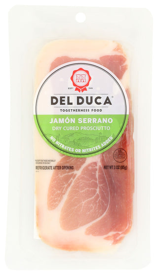 Del Duca Jamon Serrano Sliced - No Plunge - Front