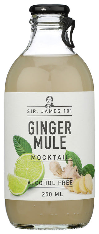 Sir James 101 Na Cocktail Ginger Mule - No Plunge - Front