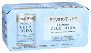 Fever Tree Soda 8pk Club - Left - Front