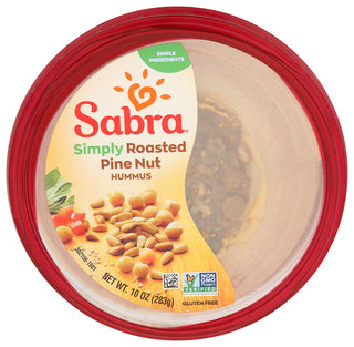 Sabra Hummus Simply Pine Nut - Centre - Front