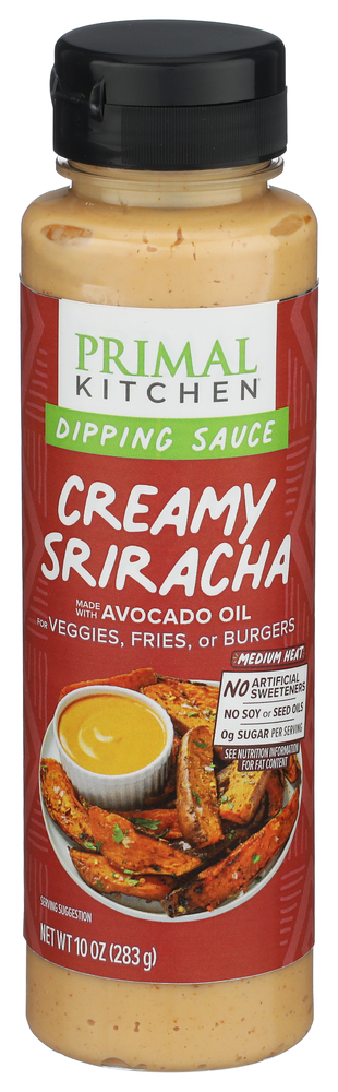 Primal Kitchen Sauce Dipn Crmy Sriracha - Centre - Front