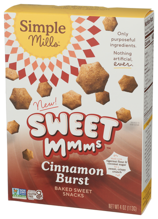 Simple Mills Cookie Cinnamon Burst - Right - Front