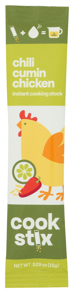Cookstix Stock Chkn Chili Cumin - No Plunge - Front