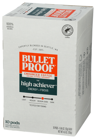 Bulletproof Coffee Pods High Achiever - Right - Front