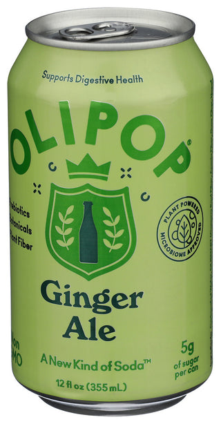 Olipop Soda Prbtc Ginger Ale - Right - Front