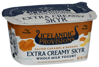 Icelandic Provisions Yogurt Slt Crml Ban Skyr - Left - Front