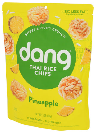 Dang Chips Pineapple Thai - Right - Front